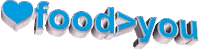 i love food Sticker by AnimatedText