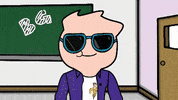 Robukan party animation cool dab GIF