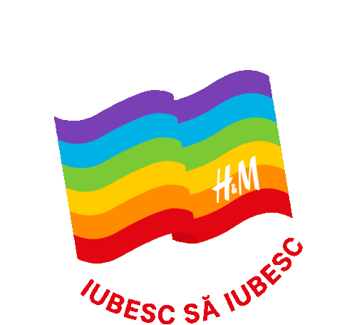 lgbt pride Sticker by H&M Romania