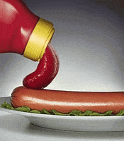 Hot Dog Lick GIF by hamlet