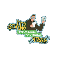 GiraReciclajeEc vibes ecuador planeta reciclaje Sticker
