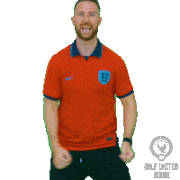 Celebrating Three Lions Sticker by Gulf United FC