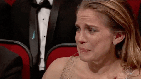 The Emmy Awards Crying GIF by Emmys