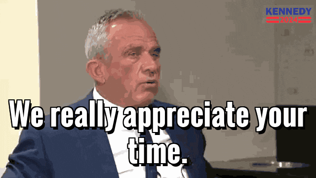 Time Thank You GIF by Team Kennedy