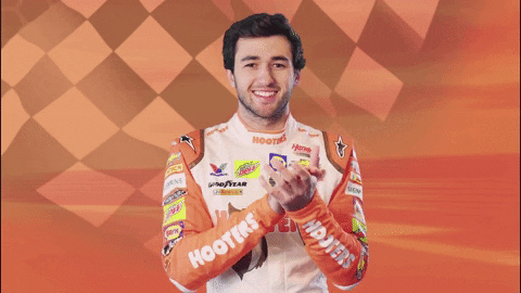 chase elliott applause GIF by Hooters