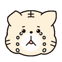 Sad Face Sticker