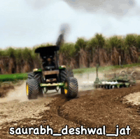 John Deere Tractor GIF