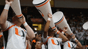 miamihurricanes miami cheer cheering hurricanes GIF