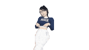 Girl Sticker