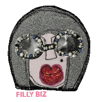 Party Girl Sticker by Filly Biz