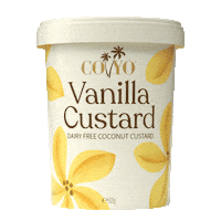 Coconut Custard Sticker by COYO