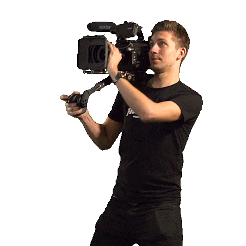 RobinPiek-Videoproducties camera filmmaker gear cameraman Sticker