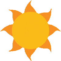 Good Morning Summer Sticker by Amanda Batista
