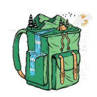 Fun Camping Sticker by FlyVour