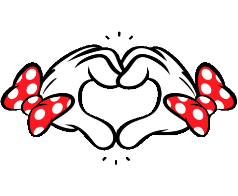 Heart Love Sticker by Mickey Mouse