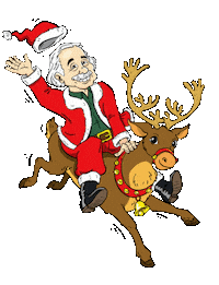 Christmas Reindeer Sticker by Ollie's