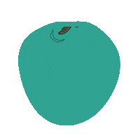 Ocean Fish Sticker by MICA Graphic Design Motion