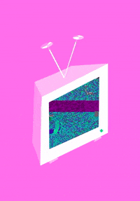 Watching Television Set GIF by art bb