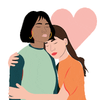 NWJ_Jewellery love happy hug hugging Sticker