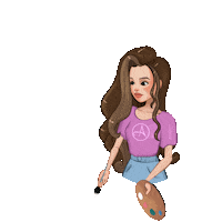 allart_artist animation artist brush allartartist Sticker