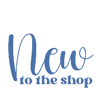Calligraphy New To The Shop Sticker