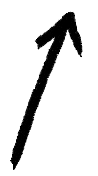 Arrow Sticker by Minile