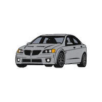 Pontiac G8 Sticker by P3 Gauges