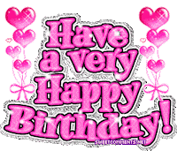 happy birthday STICKER