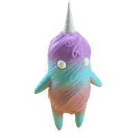 Happy Cotton Candy Sticker
