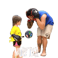 Muay Thai Kids Sticker by Brazilian Top Team