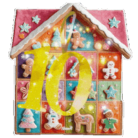 Glow Merry Christmas Sticker