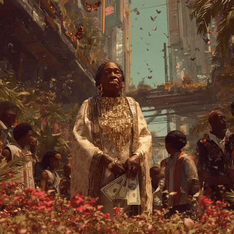 Shaman Money Rain GIF by BIKO