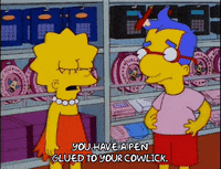 lisa simpson GIF