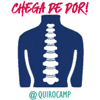 dor coluna Sticker by quirocamp