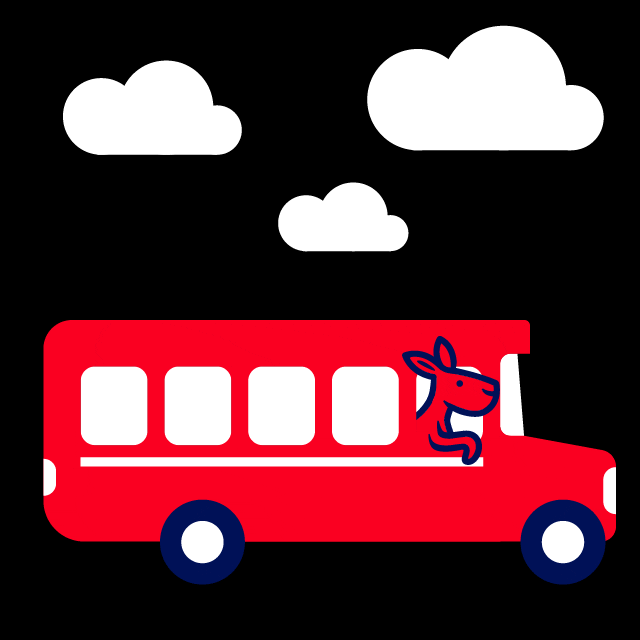 Bus GIF by Kengur Knjižara Find & Share on GIPHY