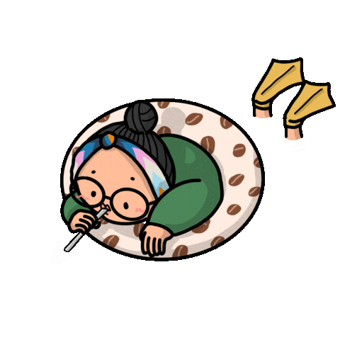 Kisses Floating Sticker