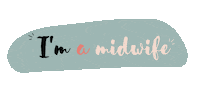 Midwife Sage Femme Sticker by Dockwerk