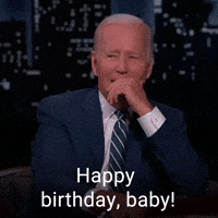 Happy birthday, baby!