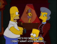 homer simpson dancer GIF
