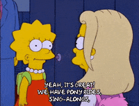 lisa simpson alex whitney GIF