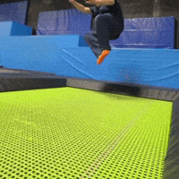 Trampoline Jumping GIF by Respective