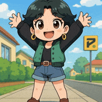 Hana Bright Colors GIF by Persona