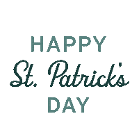 Happy St Patricks Day Sticker by JSG MKE