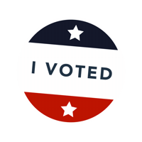 Vote Sticker by McEnearney Associates