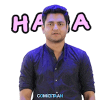 happy giggle Sticker