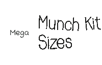 Munchkits kids canada snacks vancouver Sticker