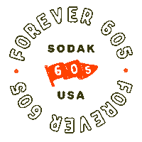 Forever 605 Sticker by Travel South Dakota