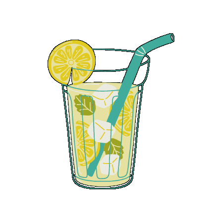 fasalcozinha giphygifmaker drink lemon tropical Sticker