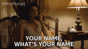 Season 1 Episode 3 GIF by The Marvelous Mrs. Maisel