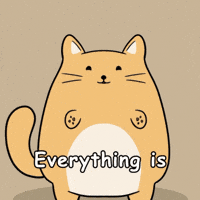 Everything Is Fine Love GIF by MESA My Emotional Support Animal